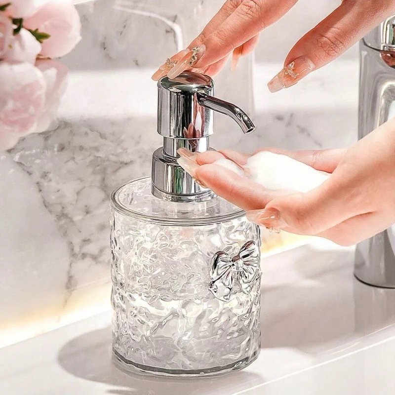 Luxury Foam Soap Dispenser Bottle Press-type Bathroom Liquid Shower Gel Empty Bottle Shampoo Container Bathroom Accessories