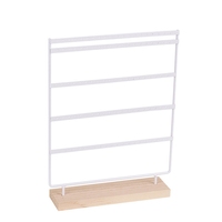 1 Piece Simple 5-Layer 100-Hole Jewelry Rack Jewelry Storage Jewelry Rack Dressing Table Jewelry Display