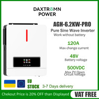 Daxtromn 6.2KW Hybrid Solar Inverter 48V 500VDC MPPT Pure Sine Wave Inverter Battery Solar Inversor Home Inversor Solar Charge