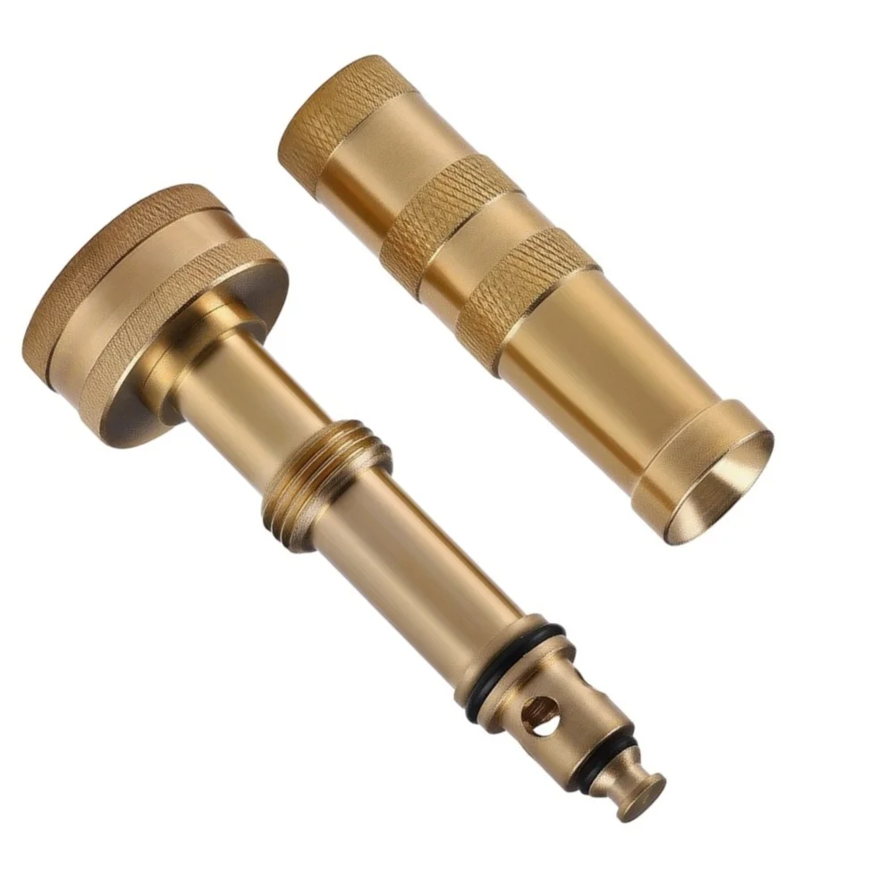 4 Pack Brass High Pressure Washer Nozzle Adjustable Spray Pattern for Cars Gardens Lawn Watering Cleaning Tasks