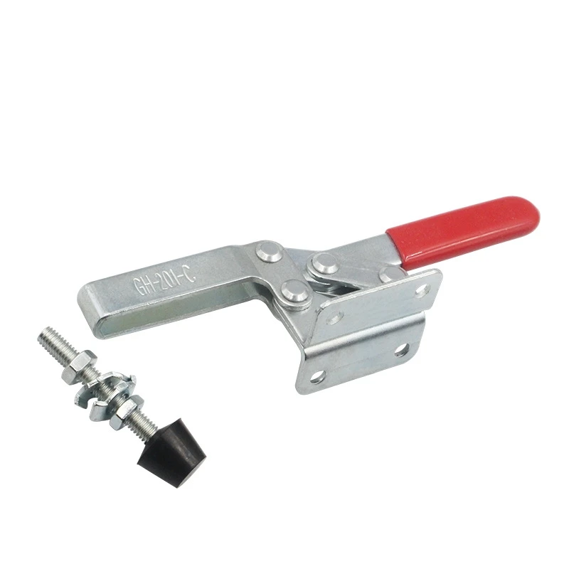 Toggle Clamp 201/201A/201B/201C/225D Heavy Duty Horizontal Quick Release Toggle Clamps Set Clamps Woodworking Hand Clip Tool
