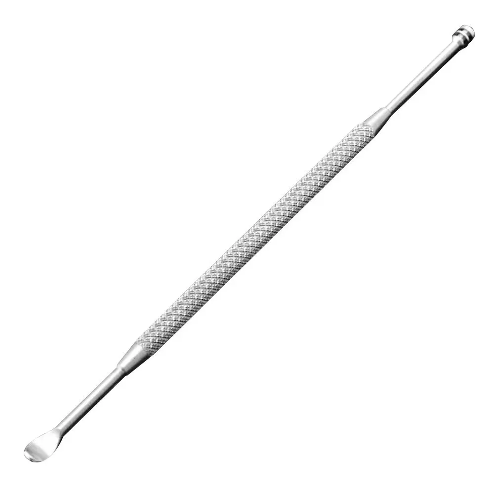 Stainless steel ear picking wax remover curette cleaner ear care tool earpick (type 1) silver