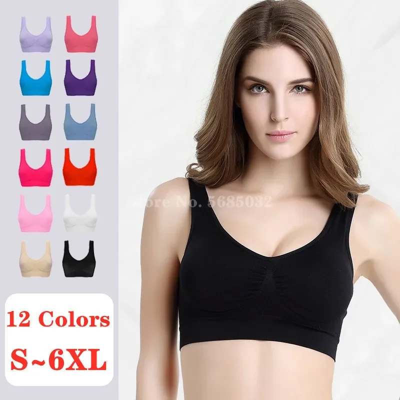 Sexy Bras For Women Push Up Bralette size Bra Sports Sleep Active Seamless Bra Cotton easy comfort bra 5XL 6XL bralette top