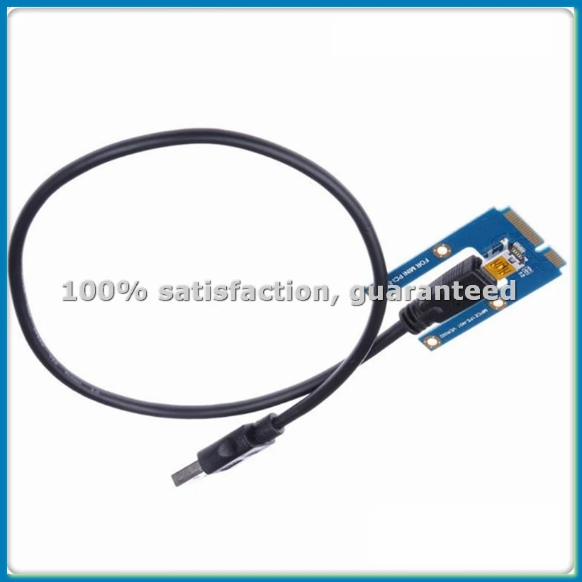 Mini PCIe to PCI Express 16X Riser for Laptop External image Card BTC MPCIe to PCI-E Slot Mining Card-ABVM