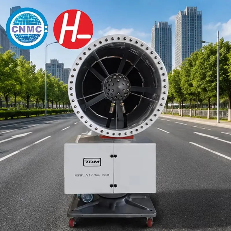 120m Range High Pressure Water Spray Fog Cannon with EPA Engine Pump Industrial Mining Dust Suppression Machine