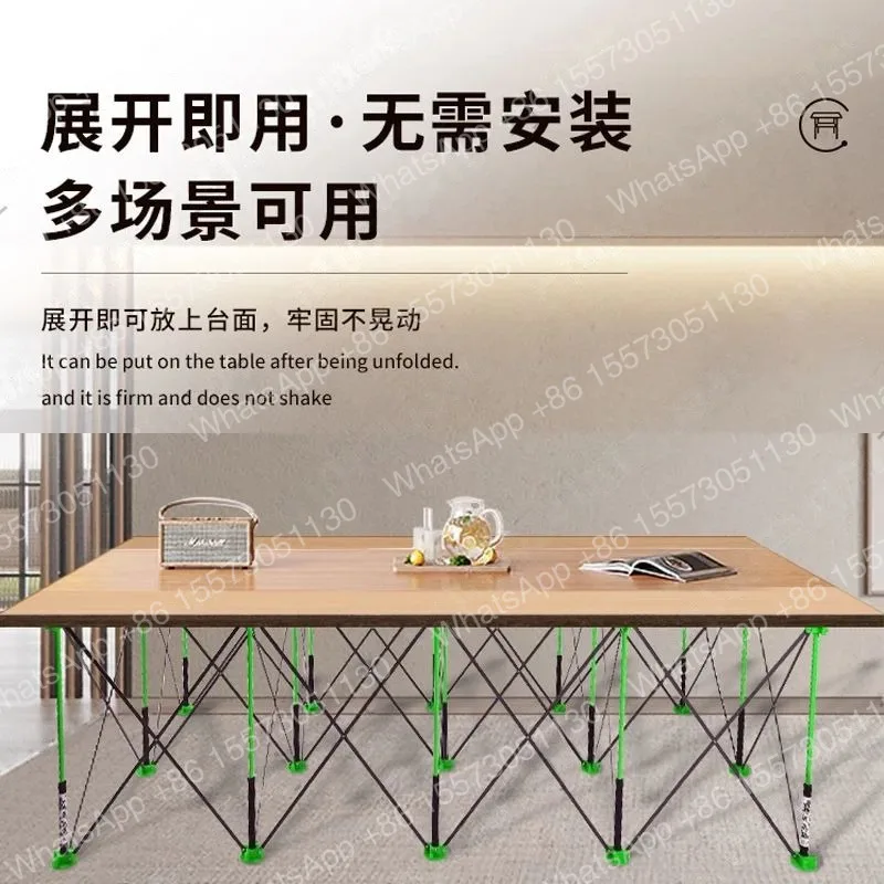 Folding bracket Adjustable spider leg workbench Metal spider leg woodworking workbench Woodworking telescopic woodworking