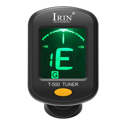 Imagen 2 del producto IRIN-Sintonizador de guitarra T-500, sintonizador giratorio con Clip, pantalla LCD para guitarra acústica cromática, bajo, ukelele, piezas y accesorios