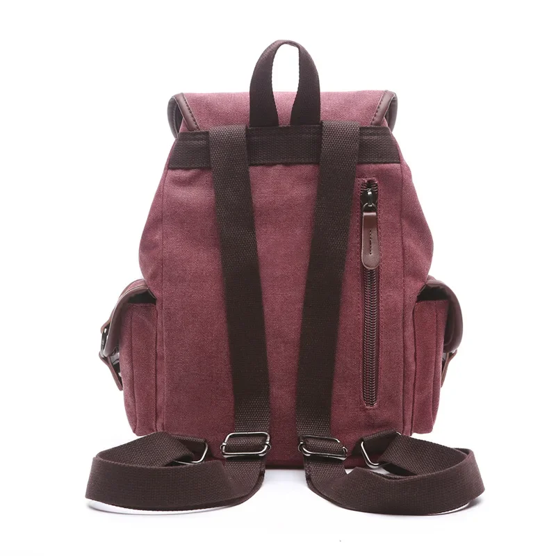 2024New fashion zaino da uomo zaini di tela vintage borsa da scuola borse da viaggio da uomo grande capacità mochila mujer bolsa feminina