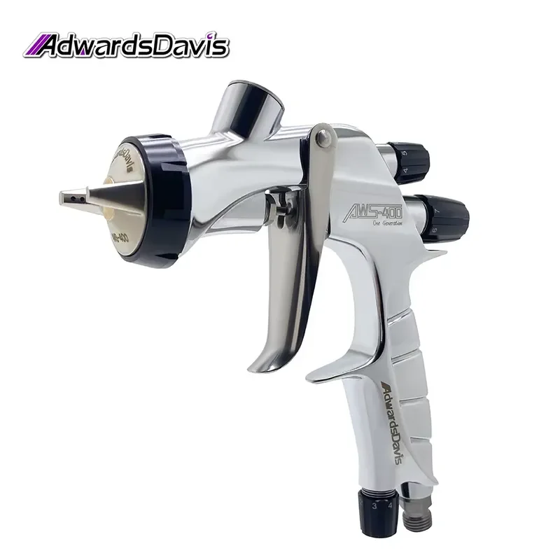 WS400 Pneumatic Spray 1.3/1.4/1.7mm High Atomization Automotive Sheet Metal Paint Spray Furniture Varnish Paint