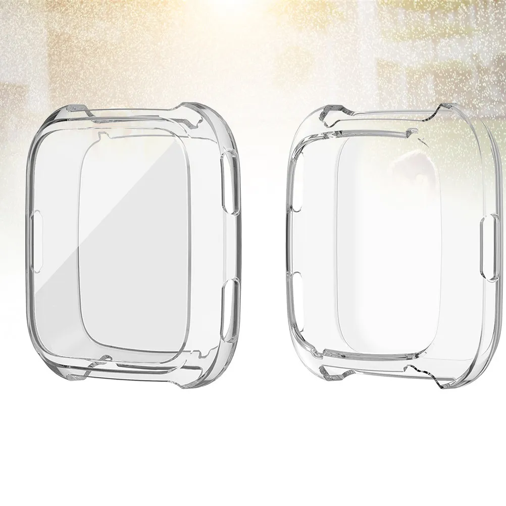 

High Quality Tpu Watch Protective Case Slim Lightweight Shockproof Cover Anti- Accessories Compatible with Fitbit