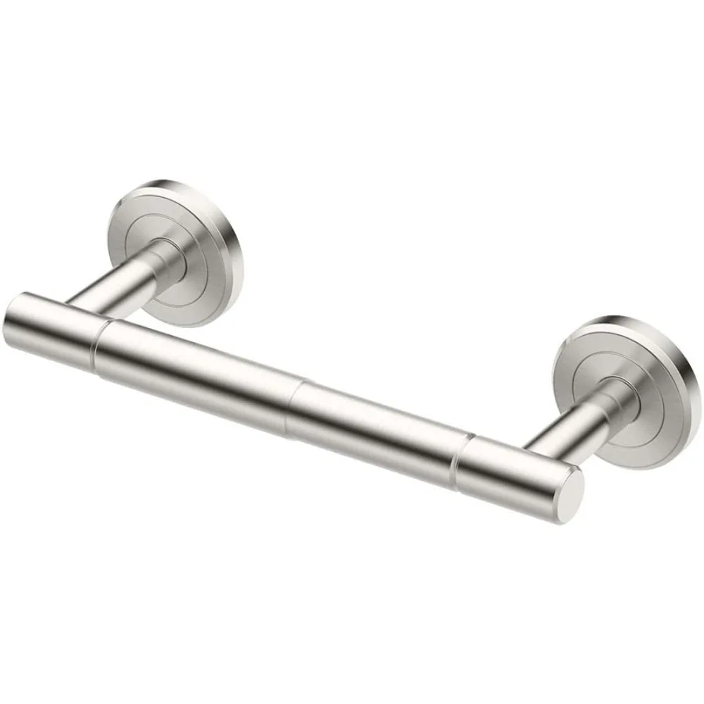 

Satin Nickel Latitude II Standard Toilet Paper Holder by Gatco 4293B