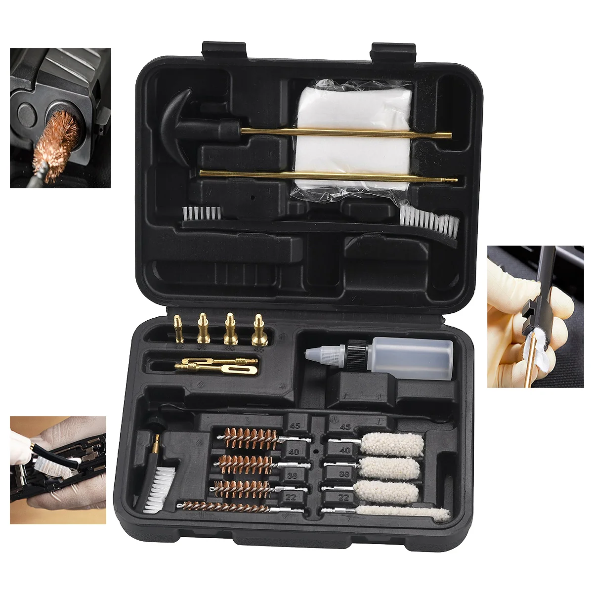 

Air Brush Spray Gun Cleaning Kit Detail Set Airbrush Spray Repair Tool KitCleaning Tools, Paint brush To Clean Oil Stains