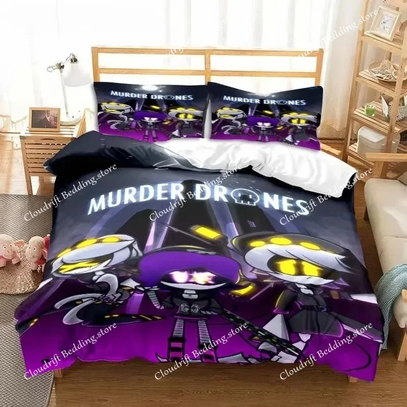 

Mummy Girls Anime Bedding Set Duvet Cover Bed Set Quilt Cover Pillowcase Comforter king Queen Size Boys Adult Bedding Set