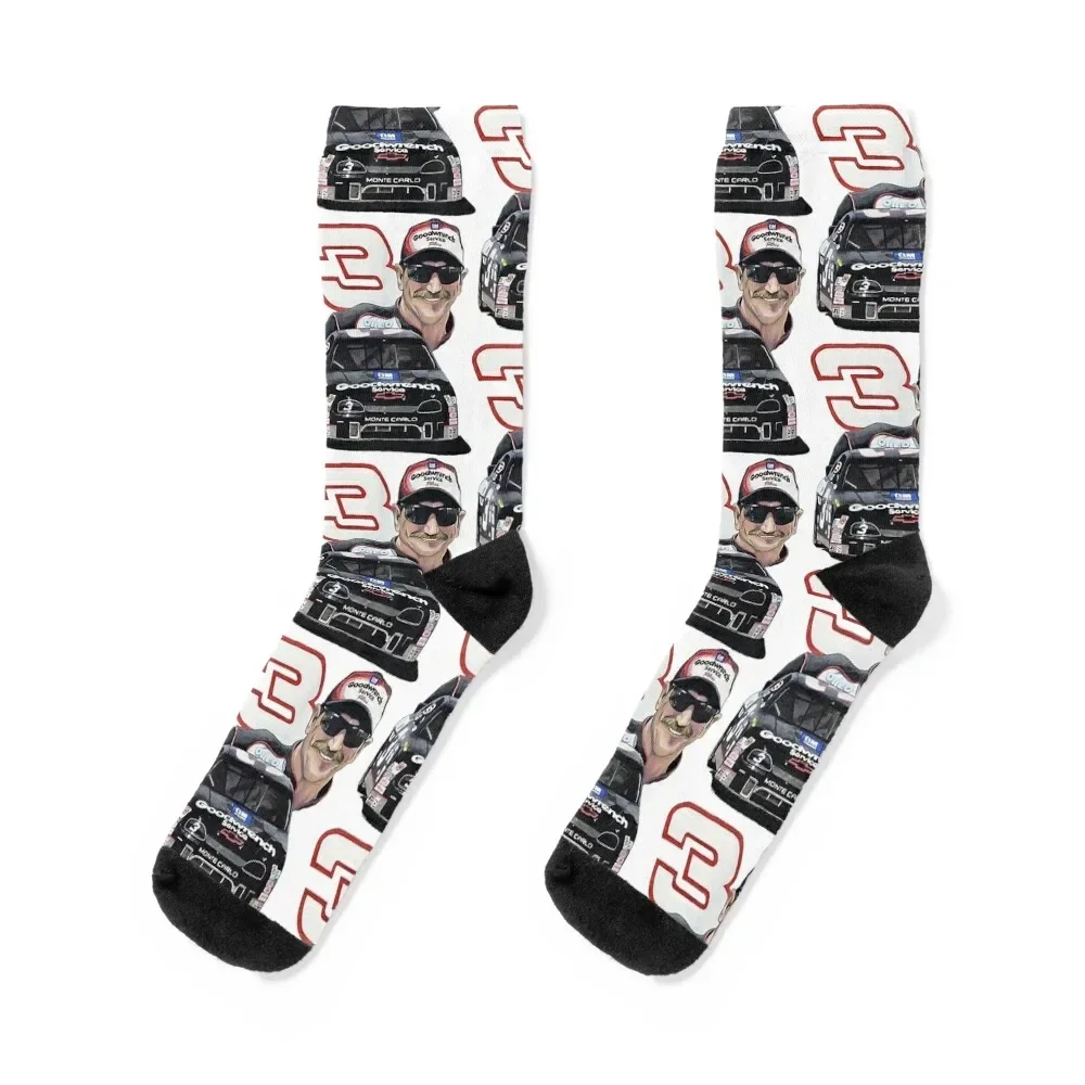 Dale sport Earnhardt (4) Socks hiking compression New year's sports stockings Women's Socks Men's