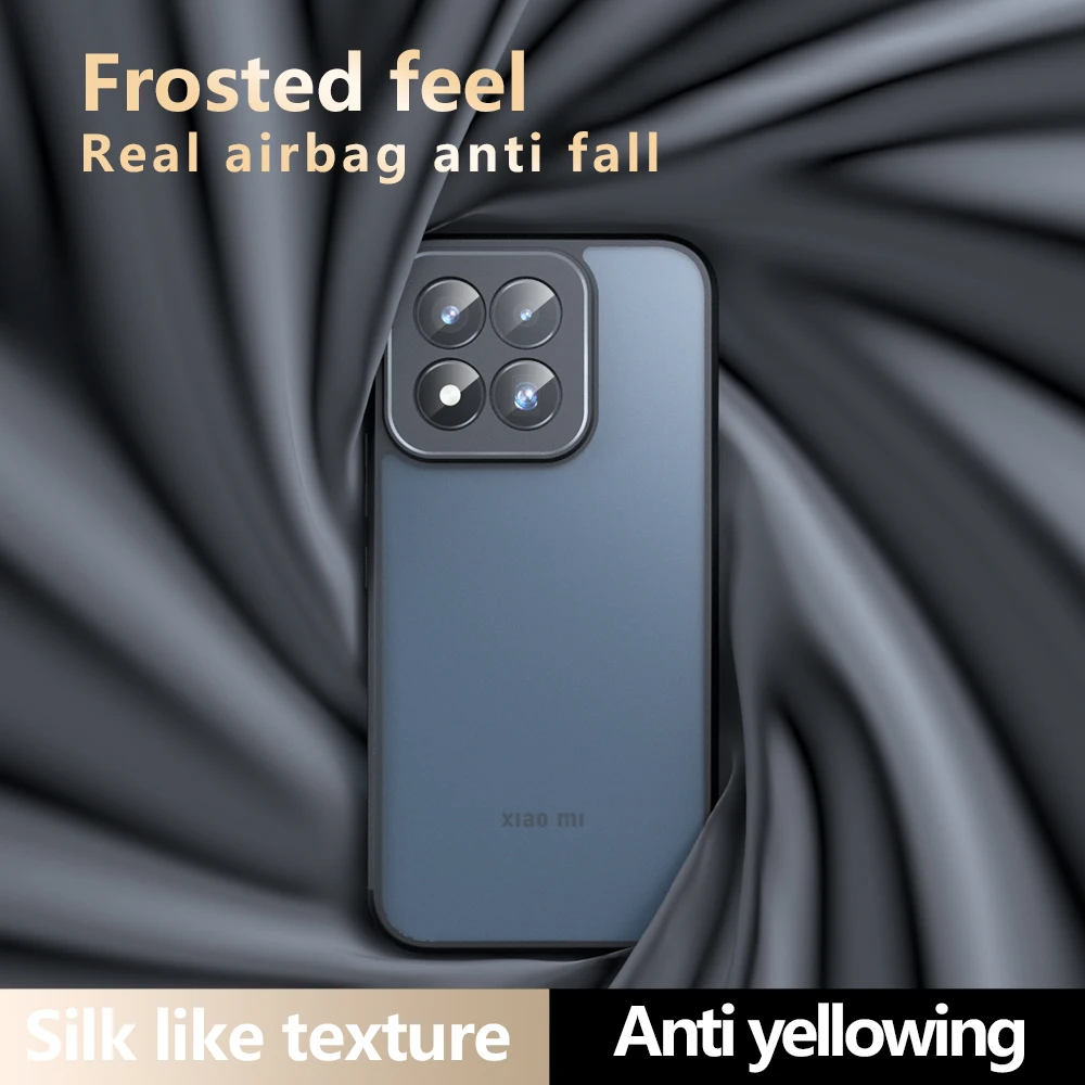Skin Sensation Airbag Anti Drop Case Cover for Xiaomi 17 Max Mircropyle Back Case Cover Xiaomi 17 17T Fundas Xiaomi 17 Ultra