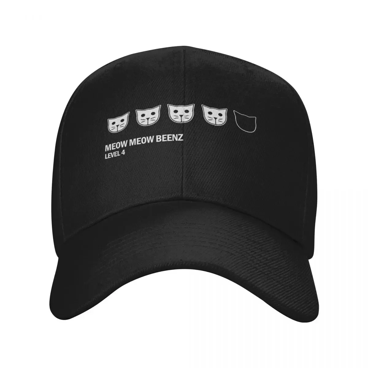 Meow Meow Beenz Level 4 Baseball Cap Golf Cap western Hat Golf Bobble Hat Women Men's