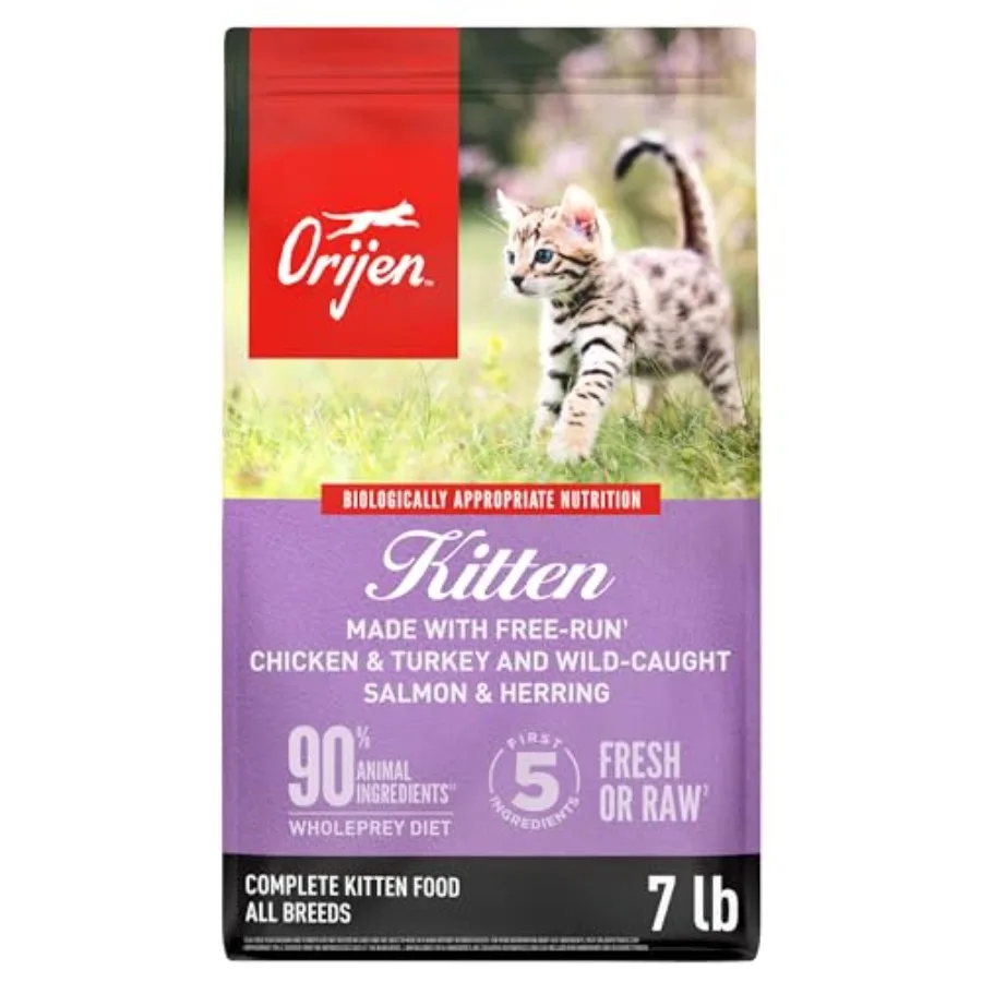 

Grain Free High Protein Premium Dry Cat Food 7lb Bag