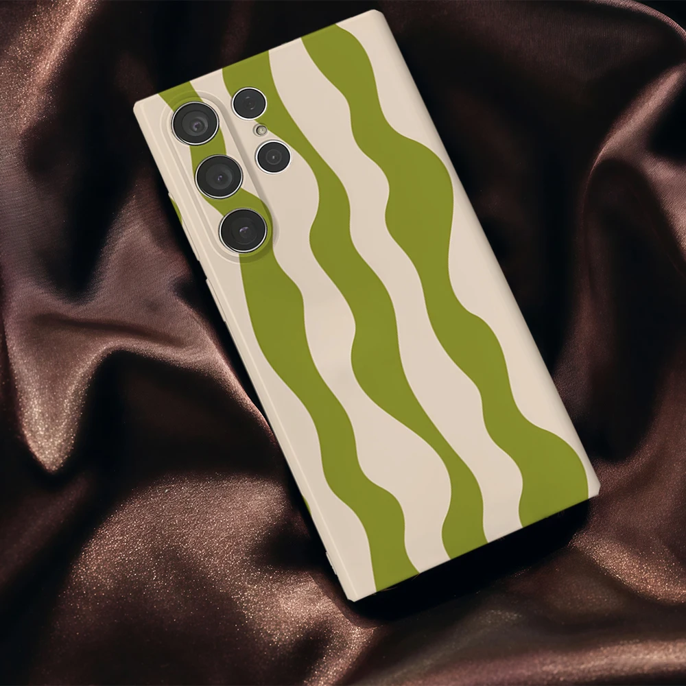 123 حافظة لهاتف سامسونج جالاكسي S25 S24 S23 S22 Ultra Plus A35 A55 A15 لامعة HD غطاء صلب فيلم شل