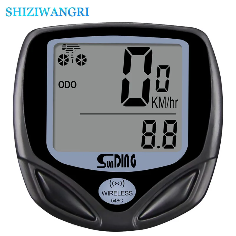 Wireless Bike Computer Waterproof Magnet Sensor Bicycle Speedomete Digital Cycling Odometer Multi-Function Bicycle Accessories