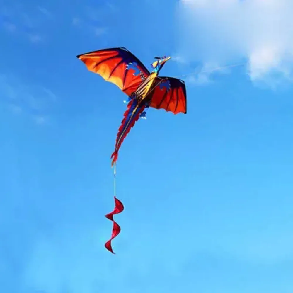 3D Dragon Shaped Kite Toy Fun Outdoor Picinic Activity Fun Flying Activity Game Props Parent-child Interactive Games view 5