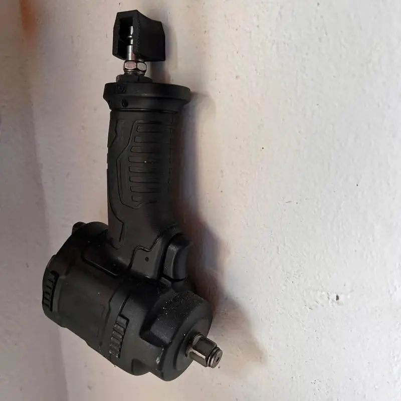 【Paz】 10 Uds. Estante para herramientas de aire, colgador que ahorra espacio, soporte de pared para herramientas neumáticas, taller de garaje, reparación de automóviles, área de mantenimiento de lavado de coches