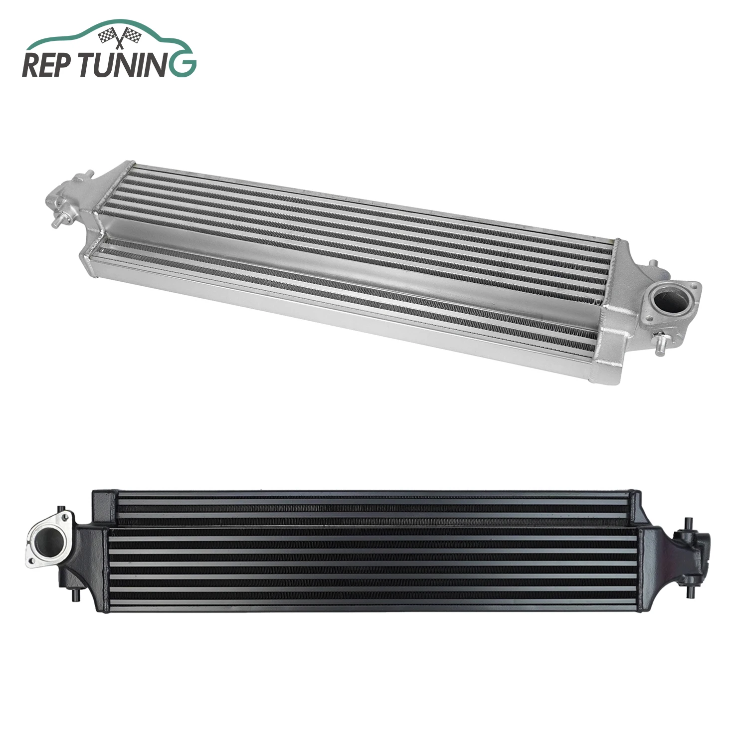 Car Intercooler Upgrade Kit Direct Replacement Compatible with Honda Civic (FC/FK) 1.0T 1.5T Turbo 2016-2021 Cooling Radiador