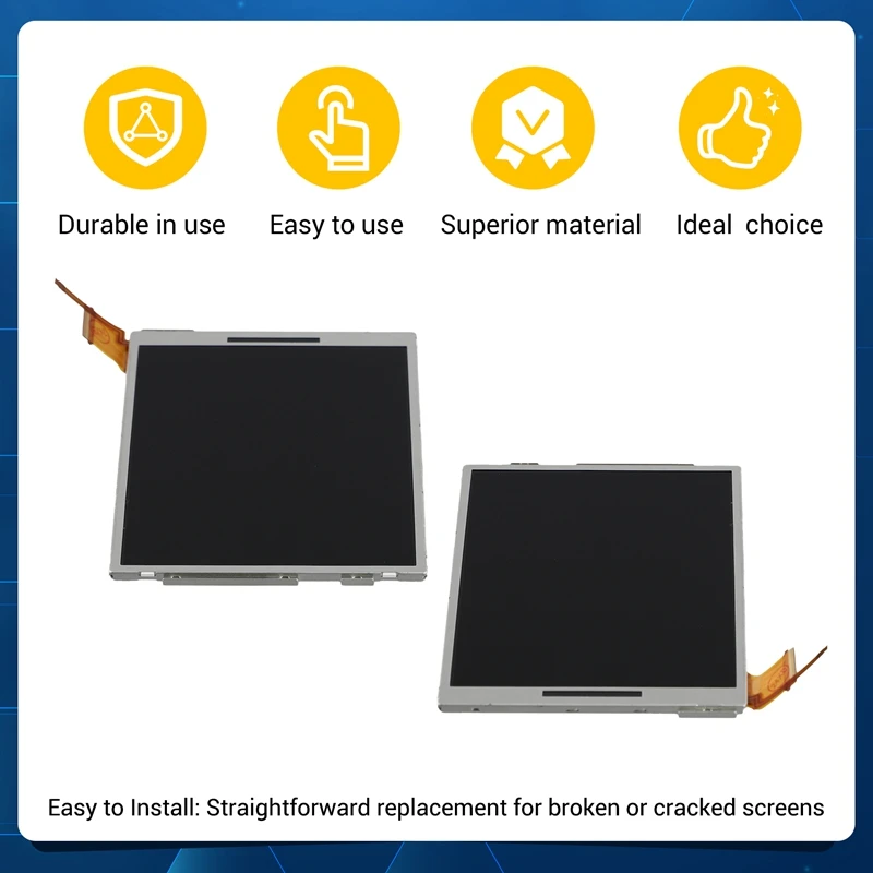 بديل لشاشة نينتندو 3DS XL LL LCD ملحقات استبدال شاشة LCD