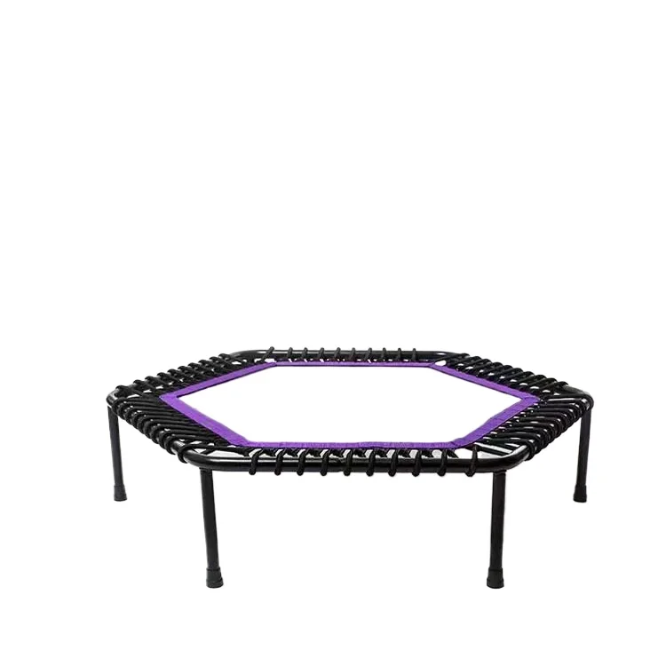 Sports Trampoline Indoor Weight Loss Jumping Bed Children Rubbing Bed Adult Trampoline with armrests and suction cups