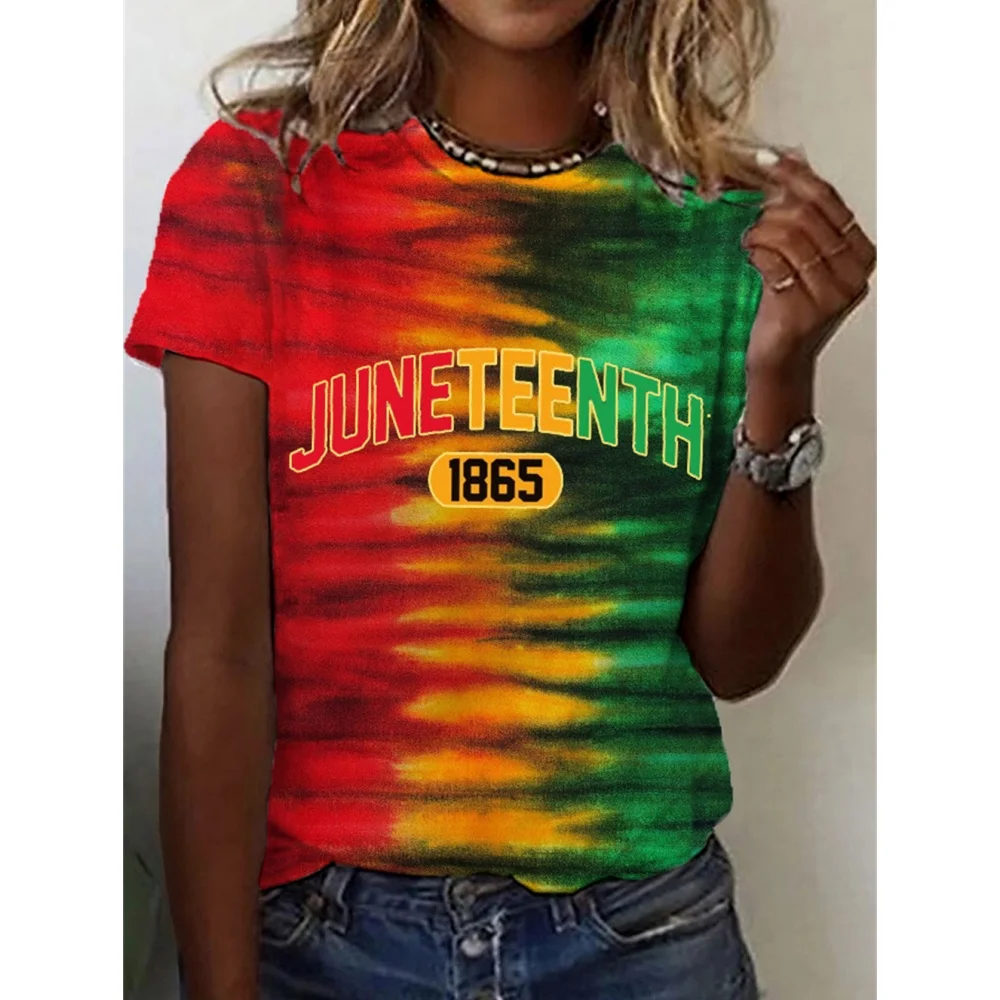 

Women's T-Shirt Summer Fashion Short Sleeved Casual Top Loose Breathable Micro Elastic Round Neck T-Shirt Women's Clothing Tee
