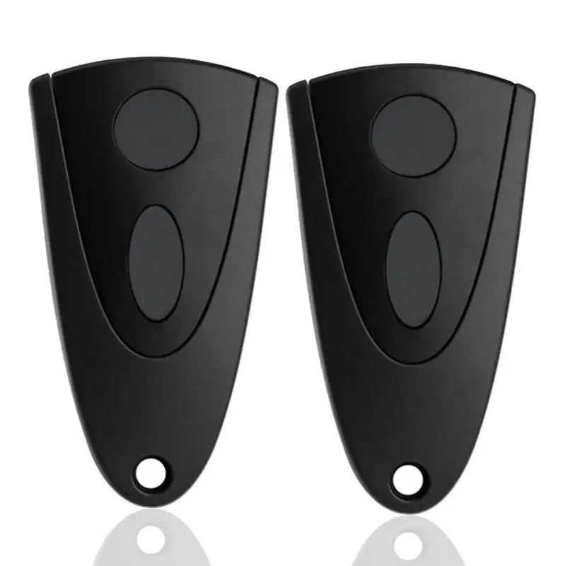 

Устройство открывания гаражных ворот, 433 МГц для Novoferm Tormatic Novotron 502 MAX43-2/512, MIX43-2, комплект из 2 пультов дистанционного управления (черный ключ)-ABGL