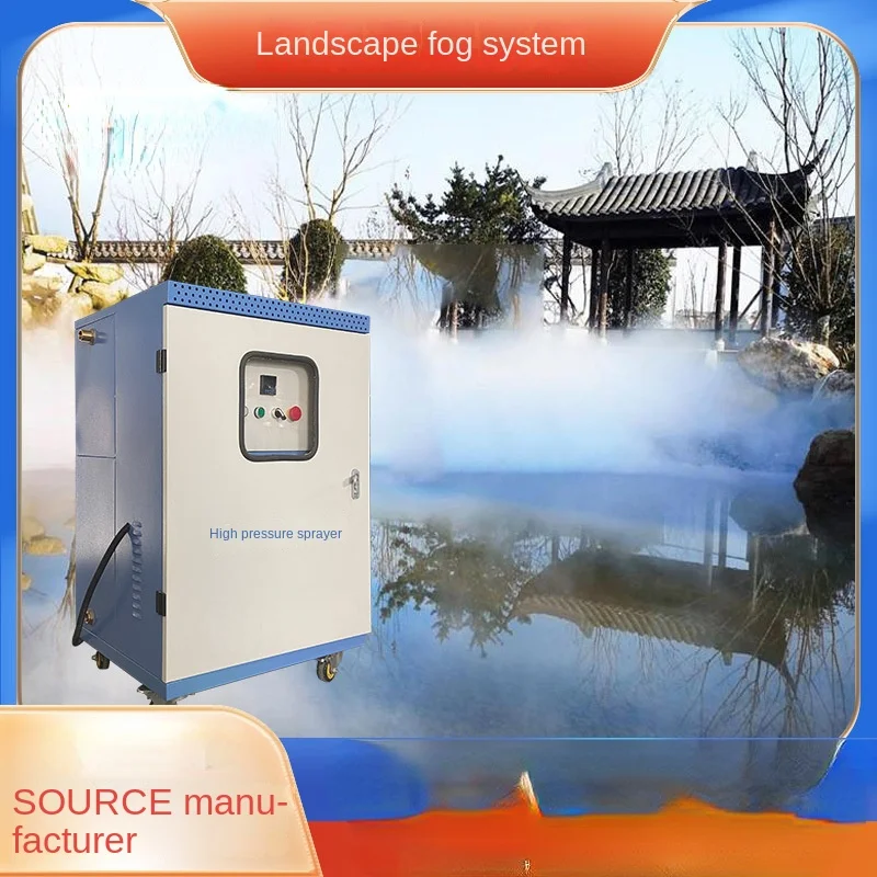 

High-Pressure Spray Cooling and Humidification Equipment Landscape Artificial Mist System