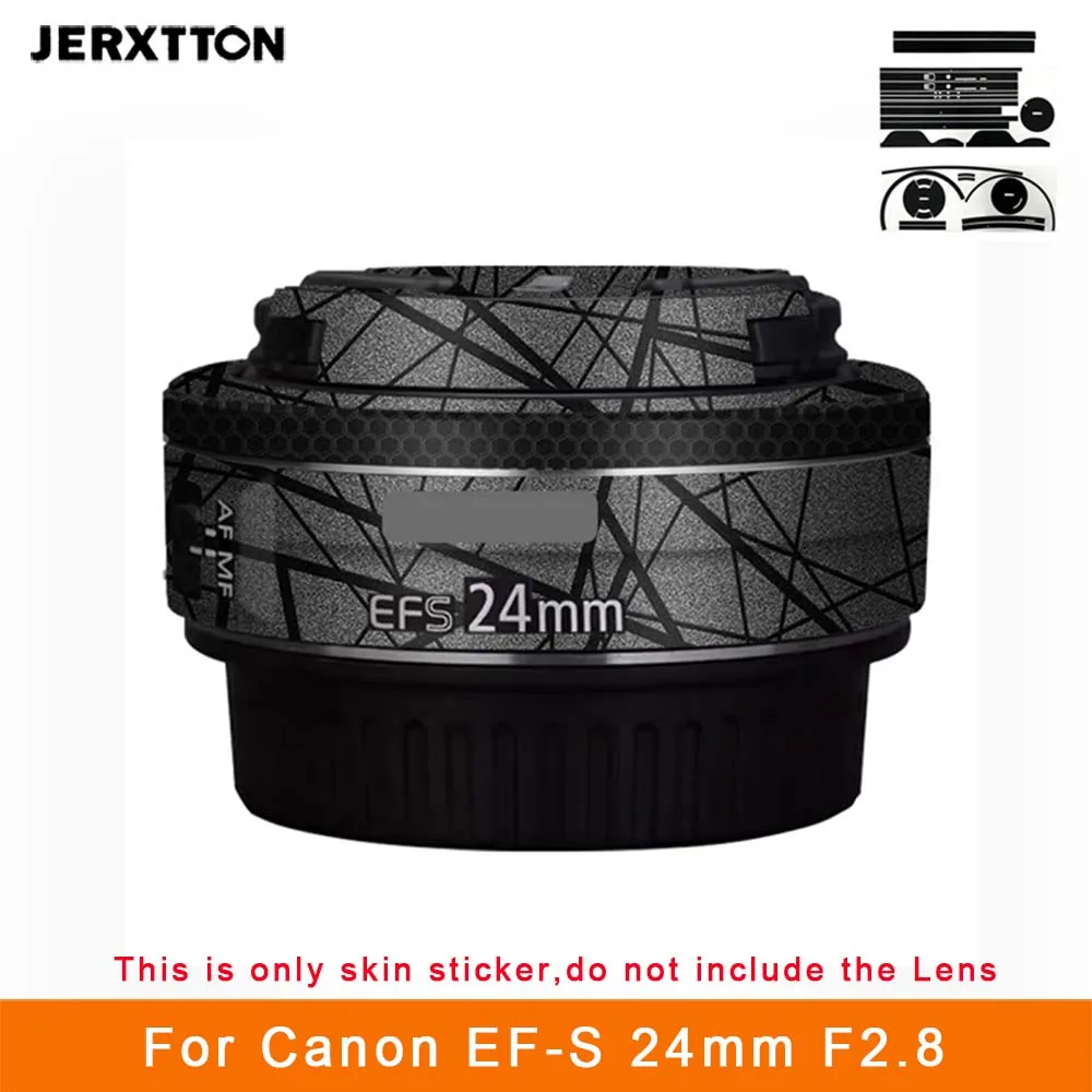 

Наклейка на объектив EFS 24 2.8 для Canon EF-S 24mm F2.8, защитная пленка, виниловая наклейка, аксессуары