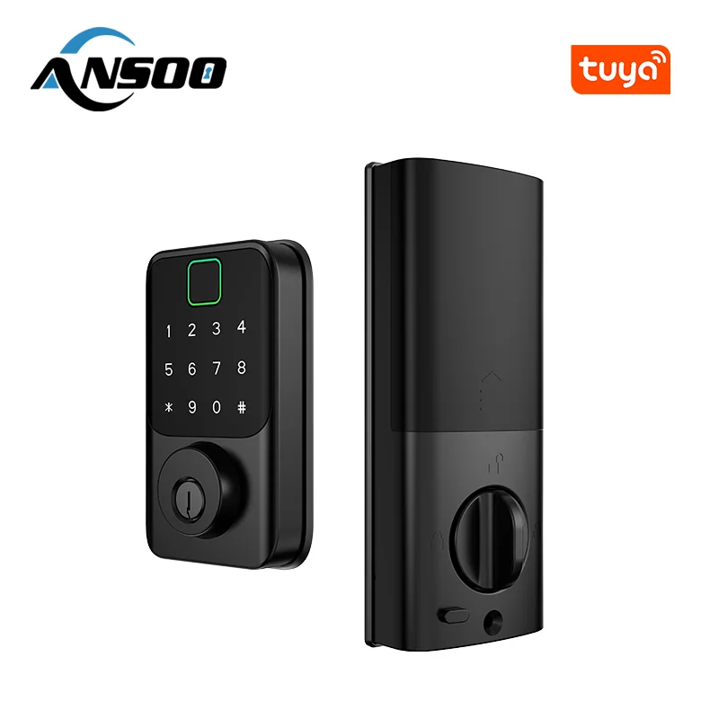 American Style Intelligent Dumb Lock Fingerprint Password Facial Recognition Palm Vein Graffiti Lock for WIFI Aluminum Alloy
