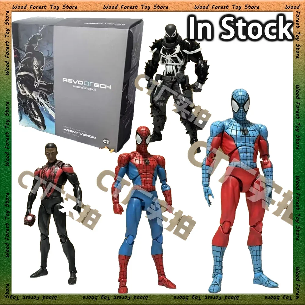 Ct Toys Spiderman StatueFigure Shf Agent Venom Figur Erstaunliche Yamaguchi Actionfigur Miles Morales Gk Figuren Modellpuppenspielzeug