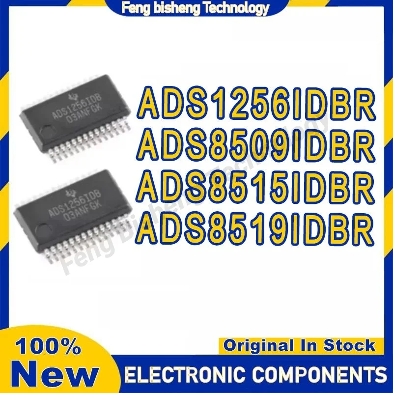 ADS1256IDBR ADS8509IDBR ADS8515IDBR ADS8519IDBR ADS1256 ADS8509 ADS8515 ADS8519 ADS IC Chip SSOP-28 en stock