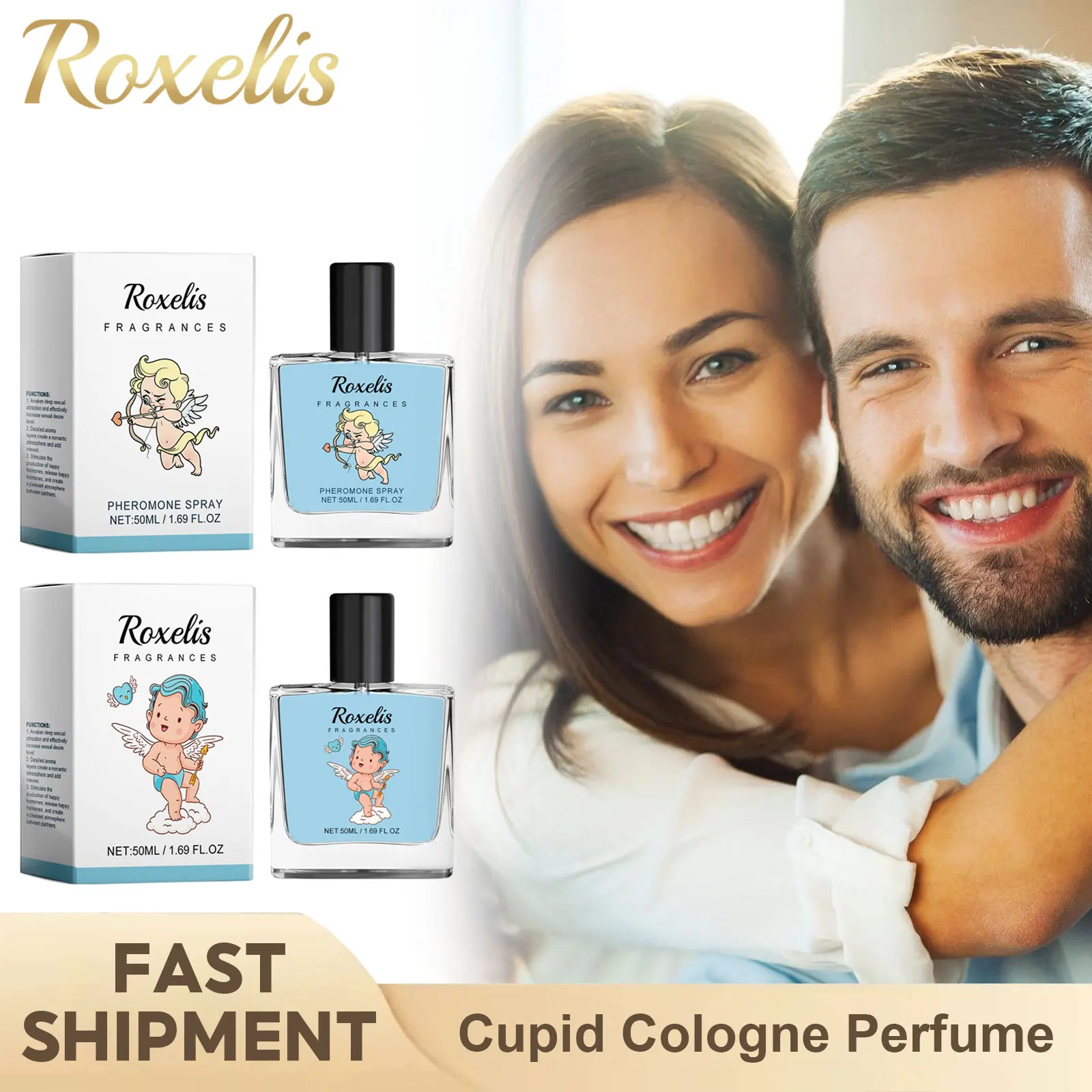 Cupid Perfume For Men Elegant Charming Releases Lasting Fragrance Enhance Pheromone Flirting Encourage Hypnosis Cologne Perfume