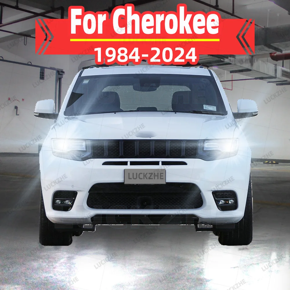 

2 шт. автомобильные фары со светодиодной подсветкой для Jeep Grand Cherokee Grand/Cherokee MK1/2/3 KJ KK KL XJ 1984-2017 2018 2019 2020 2021 2022 2023 2024