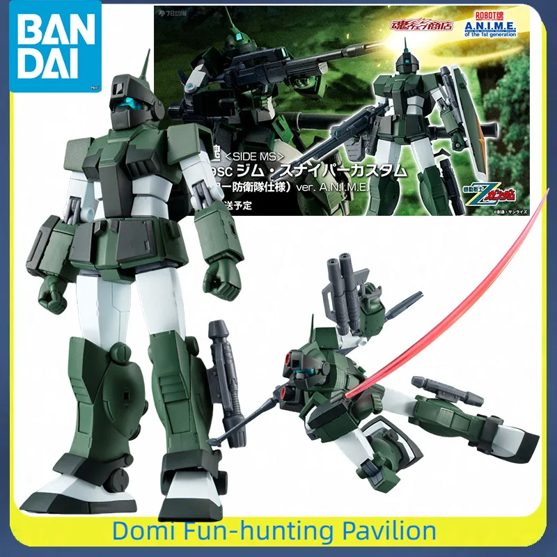 

Bandai Original GUNDAM THE ROBOT SPIRITS Anime Figure RGM-79SC GM Sniper Custom (JABURO DEFENSE FORCE TYPE) Ver. A.N.I.M.E.Model
