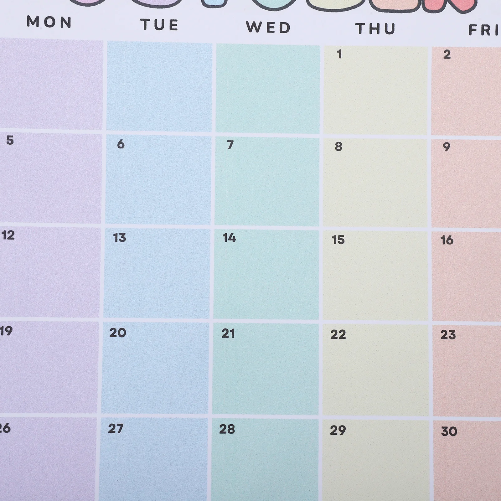 تقويم حائط سنوي 2026 مخطط معلق لمدة 12 شهرًا مقاس 11 × 8.25 بوصة تصميم حلزوني بسيط لمدرسة المكتب العائلي #4