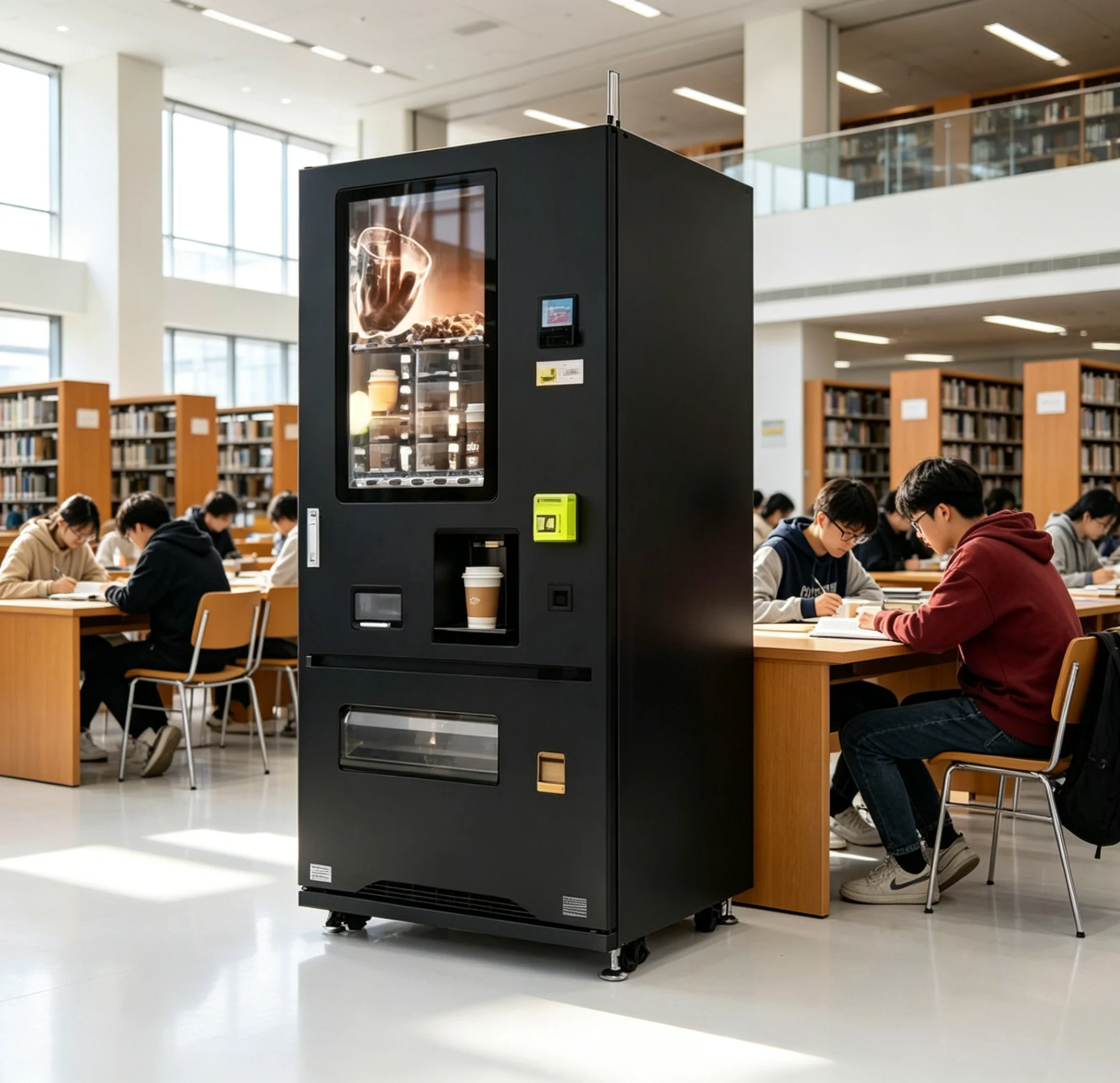 Iced Coffee Vending Machine with Card Payment Vending Machine Self-service Coffee
