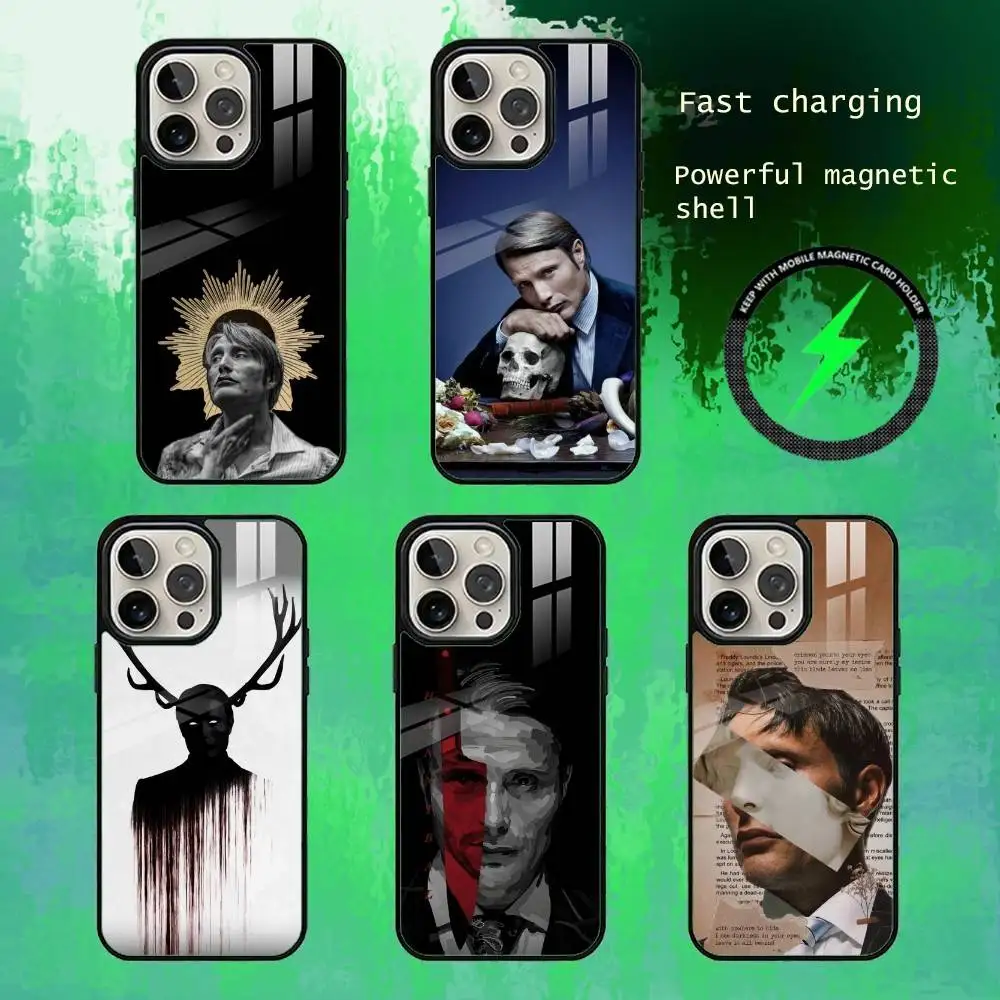 

Hannibal Movie Housing Phone Case For iPhone17,16,15,14,13 Plus,Pro Max Magnetic For Magsafe Wireless Charging