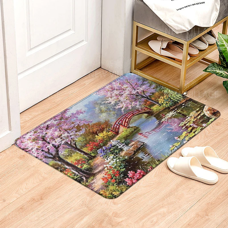 House entrance carpet Home Colorful animals doormat  Room Bath mat Foot mat bathroom non-slip mat Kitchen water absorption mat