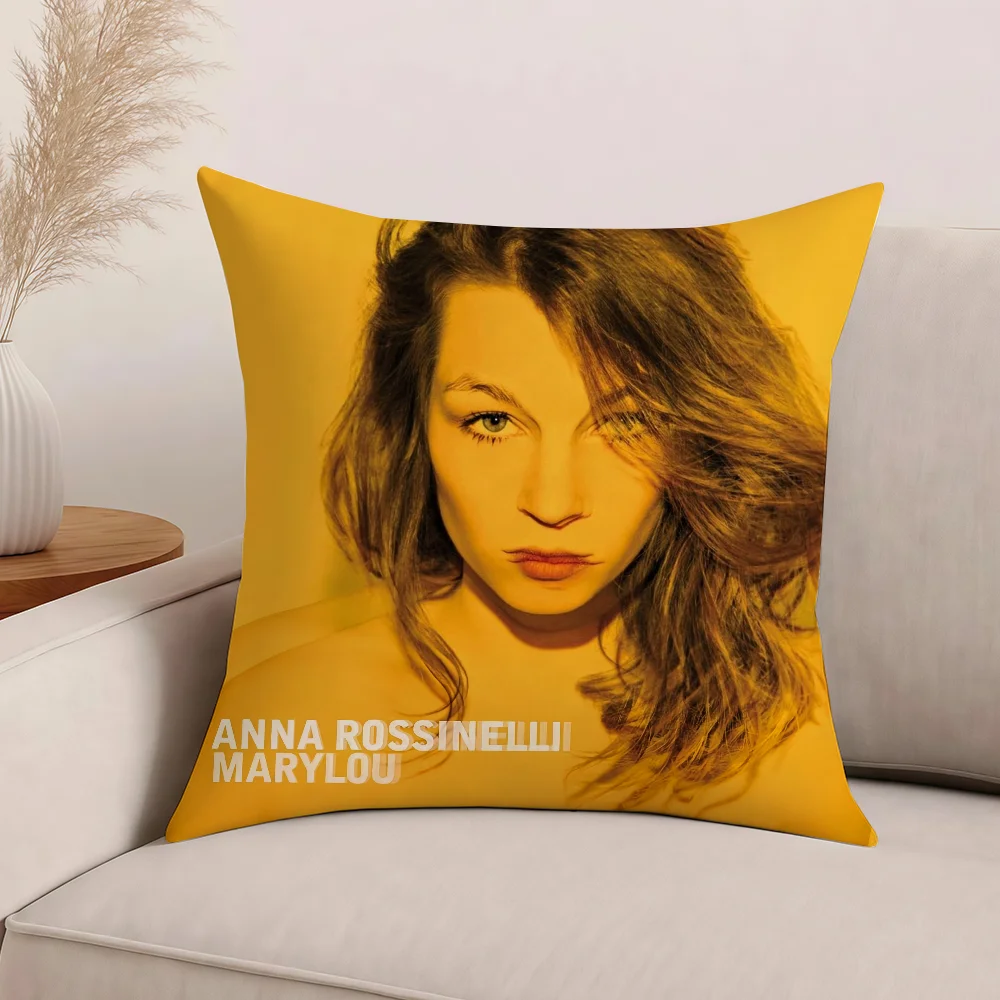 غطاء وسادة حراري للمغنية آنا روسينيلي وسائد مكتبية مناسبة لغطاء الوسادة المزخرف لغرفة نوم السيارة #6