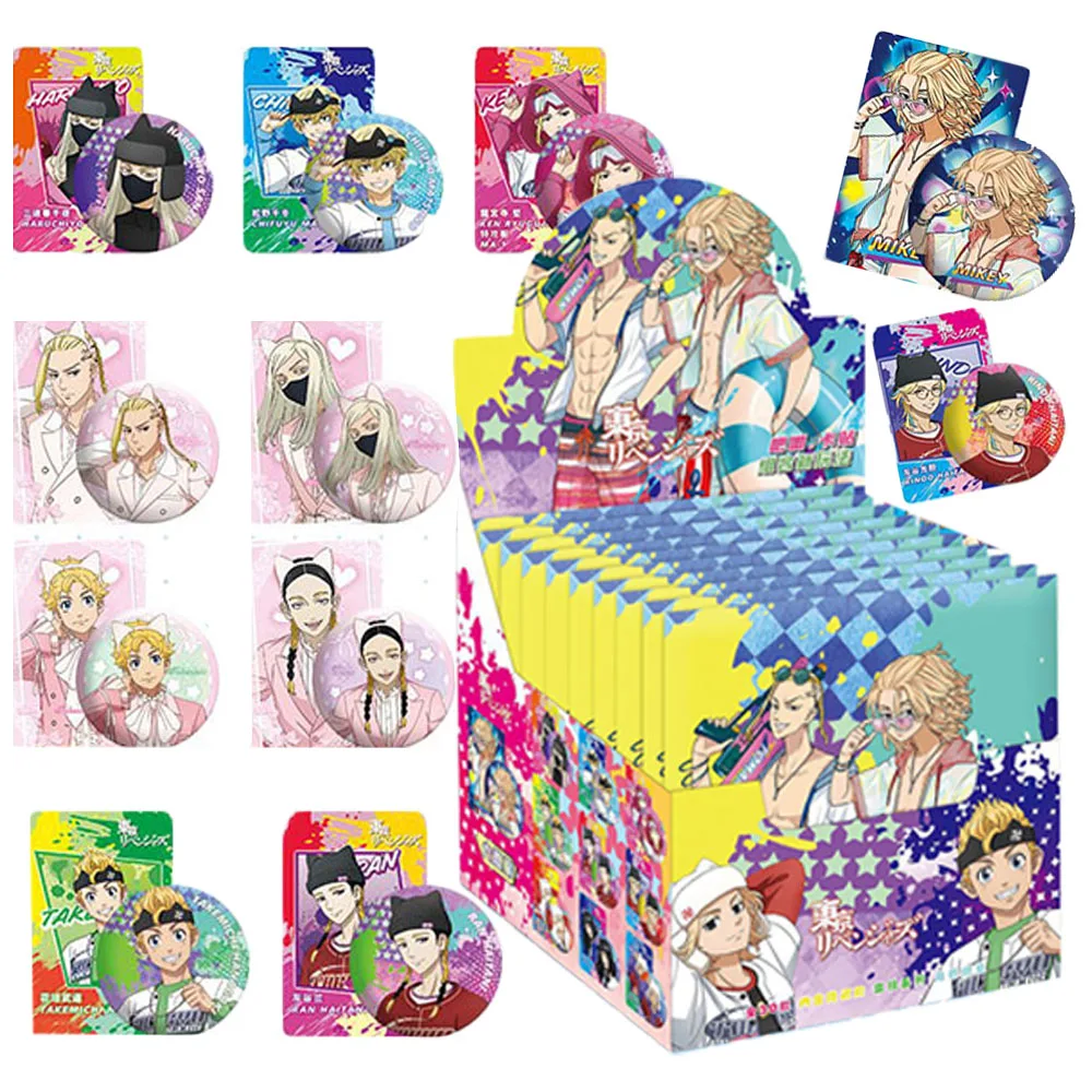 

Games Peripheral Collection Creative Round Badge Toys Transparent Cards Hobbies Funny Surprise Decoration Gifts for Boys Girls