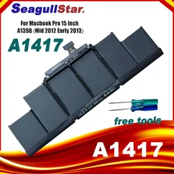 A1417 Laptop Battery for Apple Macbook Pro 15 inch A1398 (Mid 2012 Early 2013) MC975LL/A MC976LL/A MD831LL/A