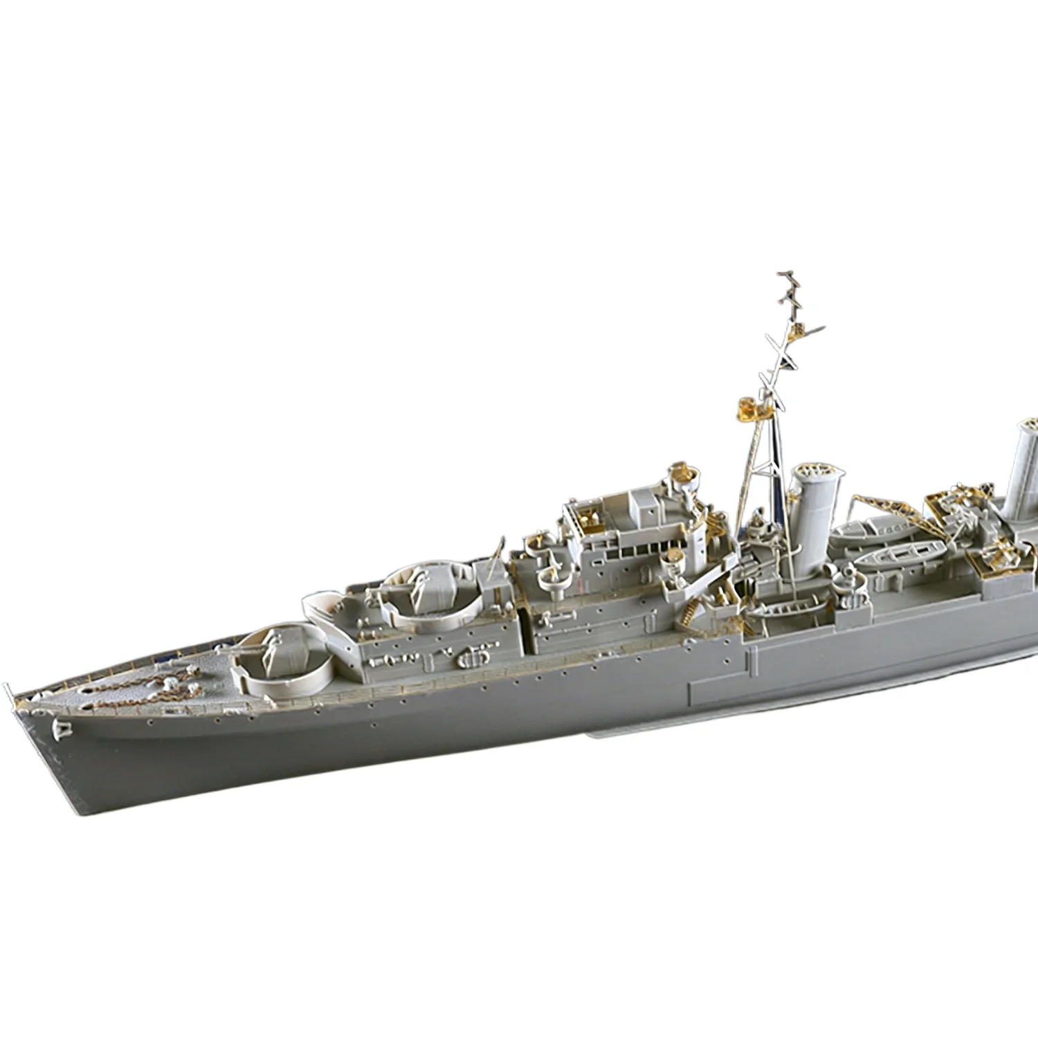 1/350 Simulazione Banshee Cruiser Modello di assemblaggio 44.6 cm Navi squisitamente dettagliati Modello statico Nave giocattolo Ornamento Modello di nave da guerra