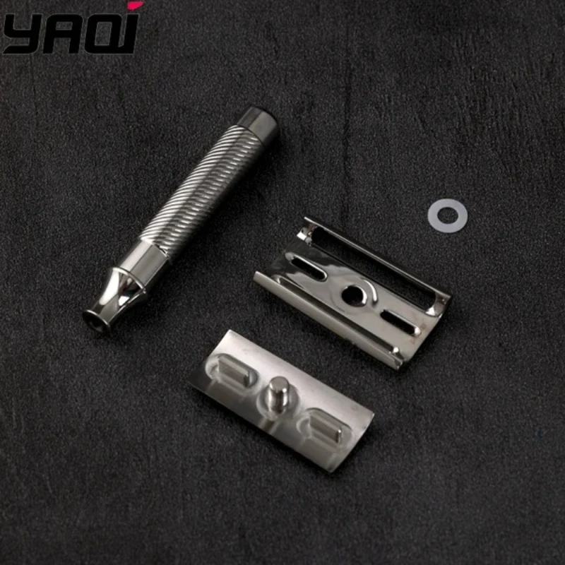 

2026 Yaqi Slant 37 Stainless Steel Safety Razor with Precision Blade Angle for Close Shave and Smooth Skin Limited-time sale