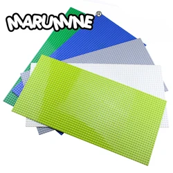 Marumine 32x64 Base Plate Building Bricks Compatible with Assembling MOC Blocks Baseplate Construction Model Kit Gifts Toys