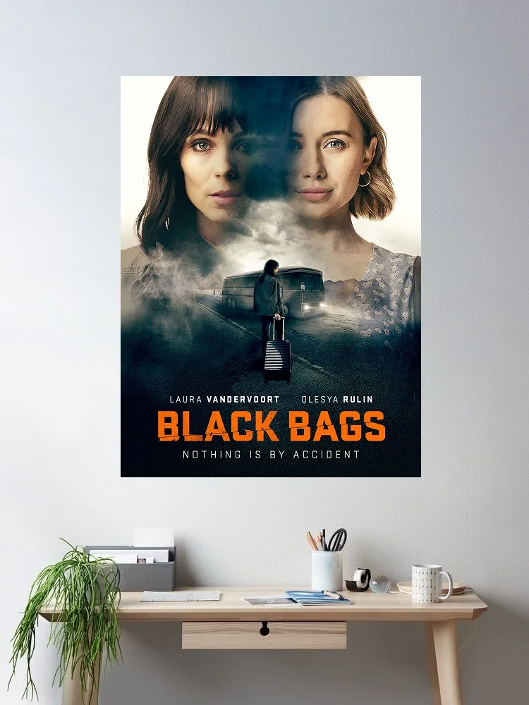 

Black Bags Movie Art Print Canvas Poster, Living Room Decor, Home Wall Picture