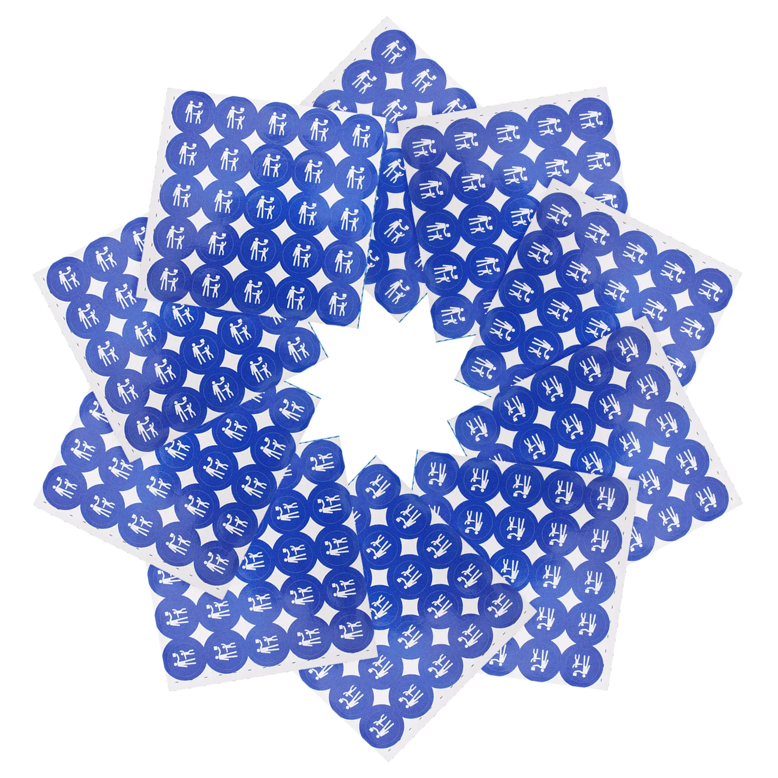 

1000pcs Safety Labels Child Do Not Touch Warning Keep Away Signs Self-Adhesive Alerts Child Protection